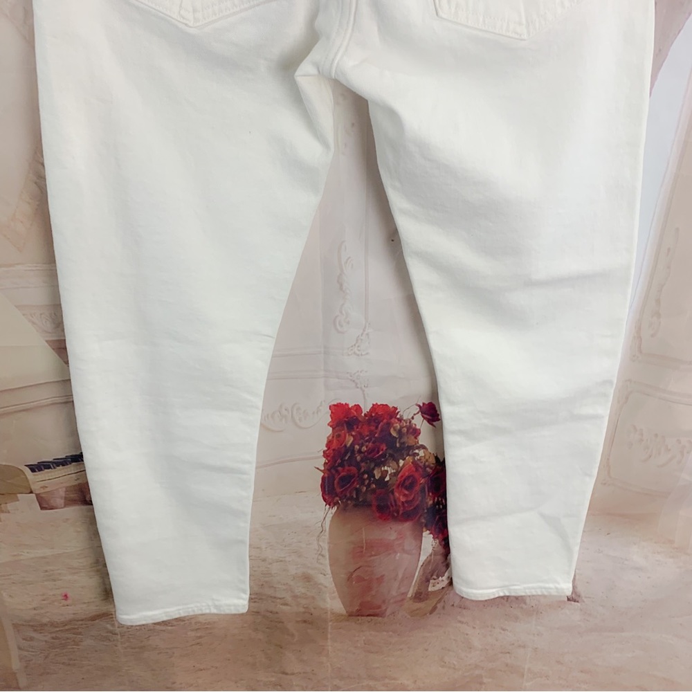 NEW AGOLDE Toni Med Rise Straight Jeans in Radiate - Picture 7 of 11